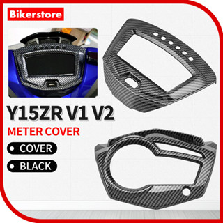 กรอบครอบมิเตอร์ คาร์บอน Y15ZR V1 V2 เมตร Y15 V2 สีดํา อุปกรณ์เสริม สําหรับ Yamaha