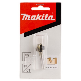 Makita ดอกสว่านเราเตอร์ 20X6 มม. (S-profile cutter) ดอกสว่านเจาะรู D-09357