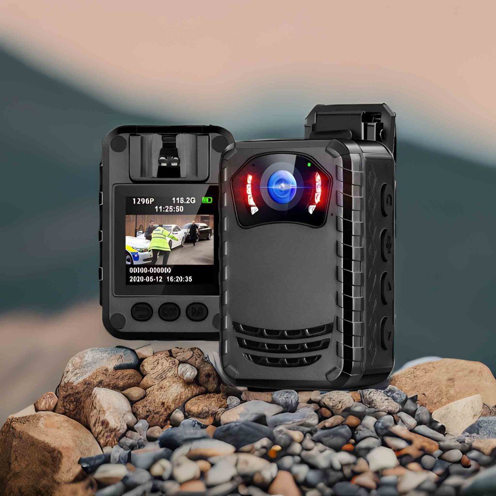 Boblov N9 Mini Body กล้อง Full HD 1296P Body ติดตั้งกล้องขนาดเล็กแบบพกพา Night Vision กล้องตํารวจสําหรับป้องกันทุกวันหรือเดินทางกลางแจ้ง Smallest Body รุ่น