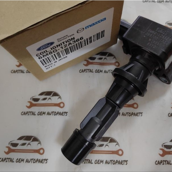 คอยล์จุดระเบิดสําหรับ Mazda 3 6 8 Escape MX-5 MIATA CX-7 2.0L 2.3L 2.5L 2006-2015 6M8G-12A366 L3G2-1