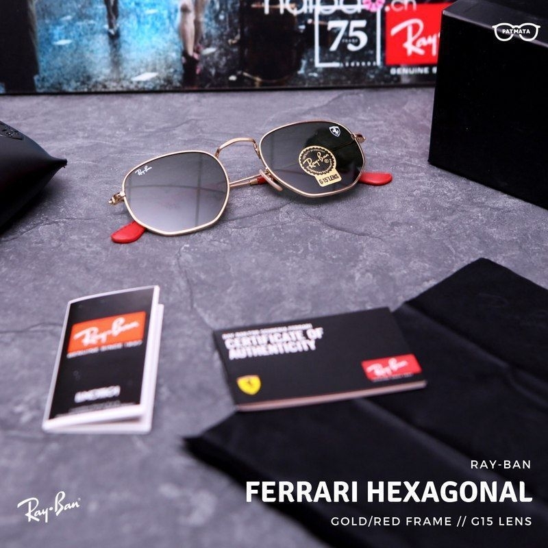 Fer-rari HEXAGONAL FLAT RB3548 FOO8/31