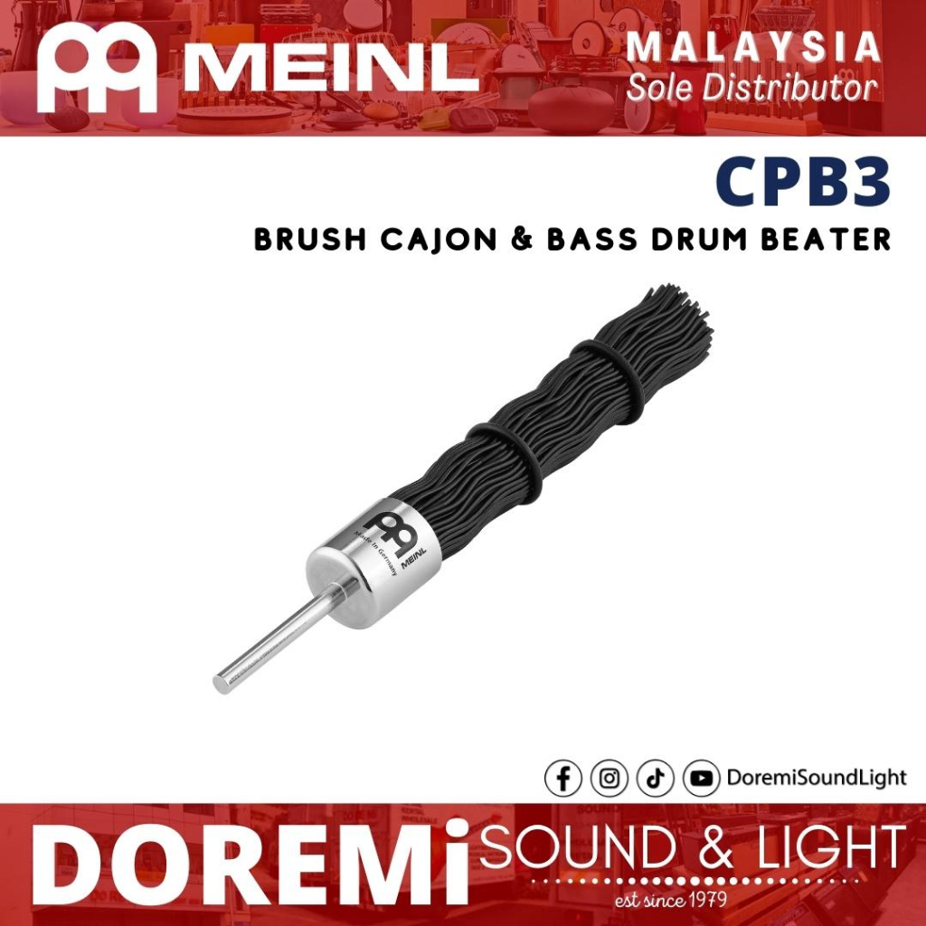 Meinl CPB3 Brush Cajon & Bass Drum Beater