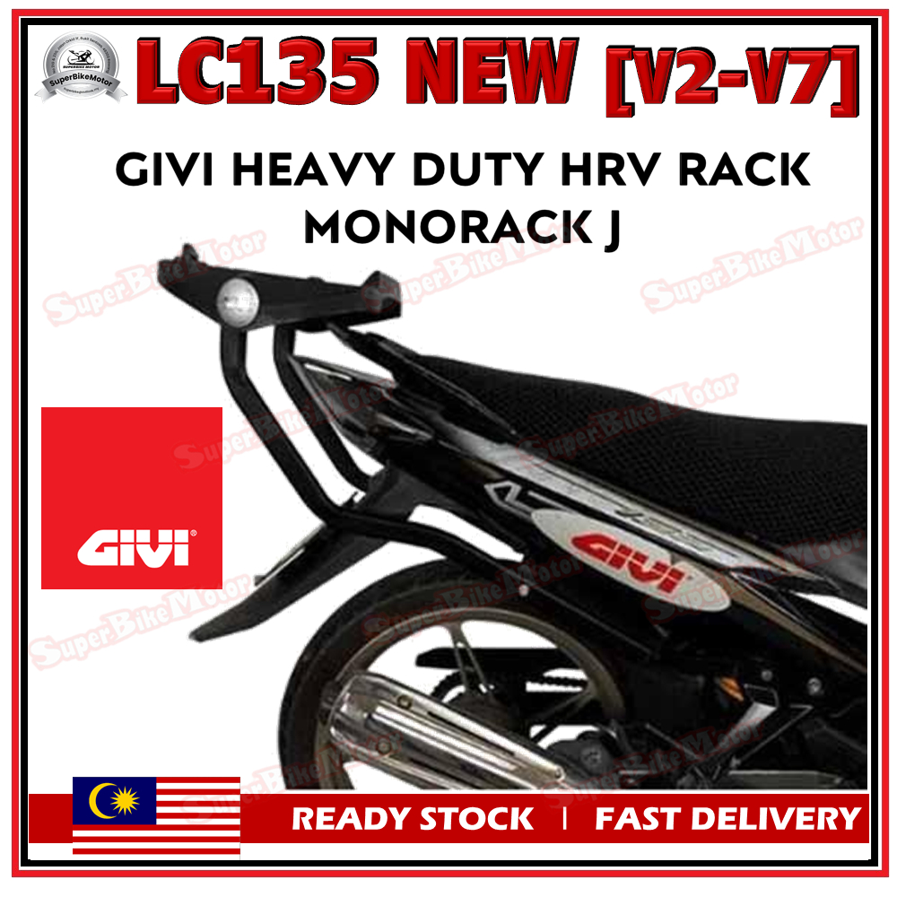 Givi Rack HRV LC135FI HRV LC135ES V2-V7 LC135 V1 Yamaha LC135 FI พร้อม Baseplate Givi LC135