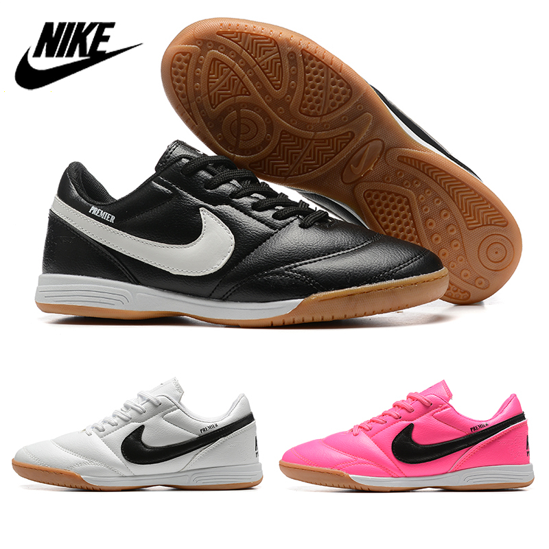 【จัดส่งใน 3 วัน】 Nike_leather Kasut Bola Sepak รองเท้าฟุตบอล รองเท้าฟุตซอล