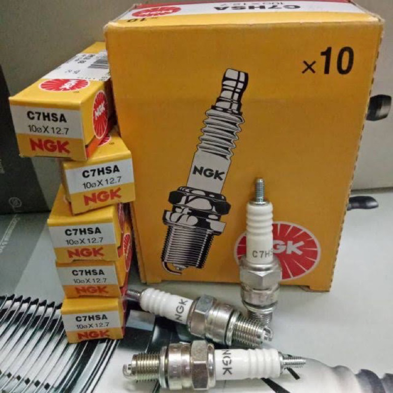 NGK SPARK PLUG C6HSA C7HSA BP7HS CPR6EA-9 MR9C-9N CPR8EA 9 CR7HSA B8ES BM6A MESIN RUMPU EX5 Y100 WAV