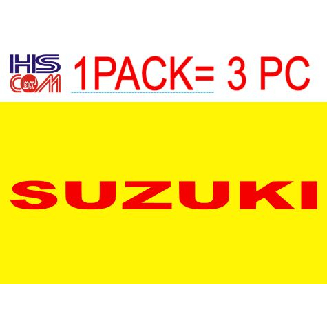 20230815-420 SUZUKI TEXT L=9 INCH Body Sticker / Stripe / STIKER สติ๊กเกอร์, โลโก้และสัญลักษณ์