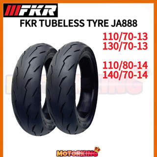 Fkr ยางล้อรถสกูตเตอร์ไร้สาย JA888 BUNGA PIRELLI ROSSO SPORT 110/70-13 130/70-13 110/80-14 140/70-14 TAYAR TUBELESS FKR