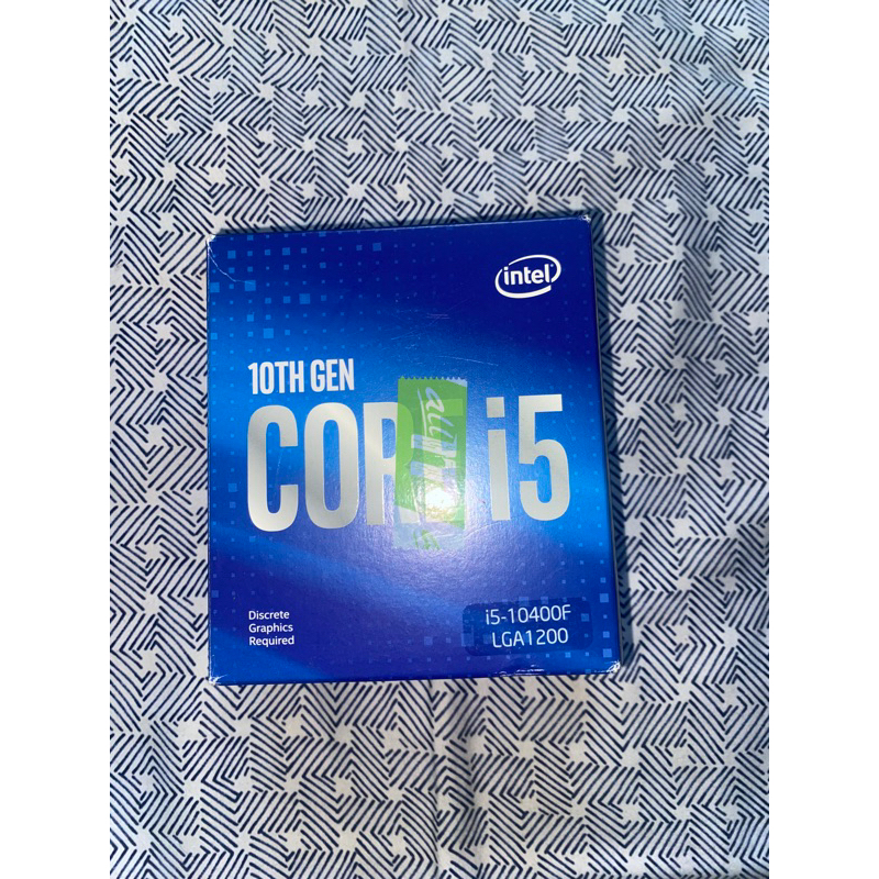 กล่อง+คูลเลอร์ intel i5 10400f มือสอง