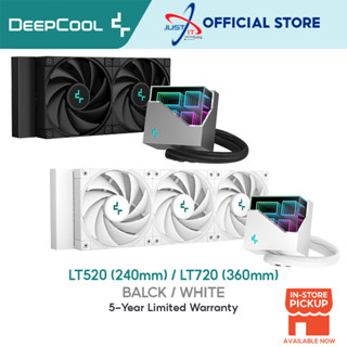 Deepcool LT520 (240 มม.) / LT720 (360 มม.) ระบายความร้อนด้วยน้ํา สีดํา / สีขาว