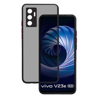 เคสโทรศัพท์มือถือ เนื้อแมตต์ ลายควันบุหรี่ สําหรับ Vivo V23e 5G 4G