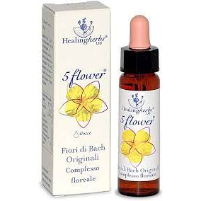 Healing Herb 5 Flower Drops (10ml) Bach Flower บรรเทาความเครียดตามธรรมชาติจากสูตร Dr Bachs Crisis