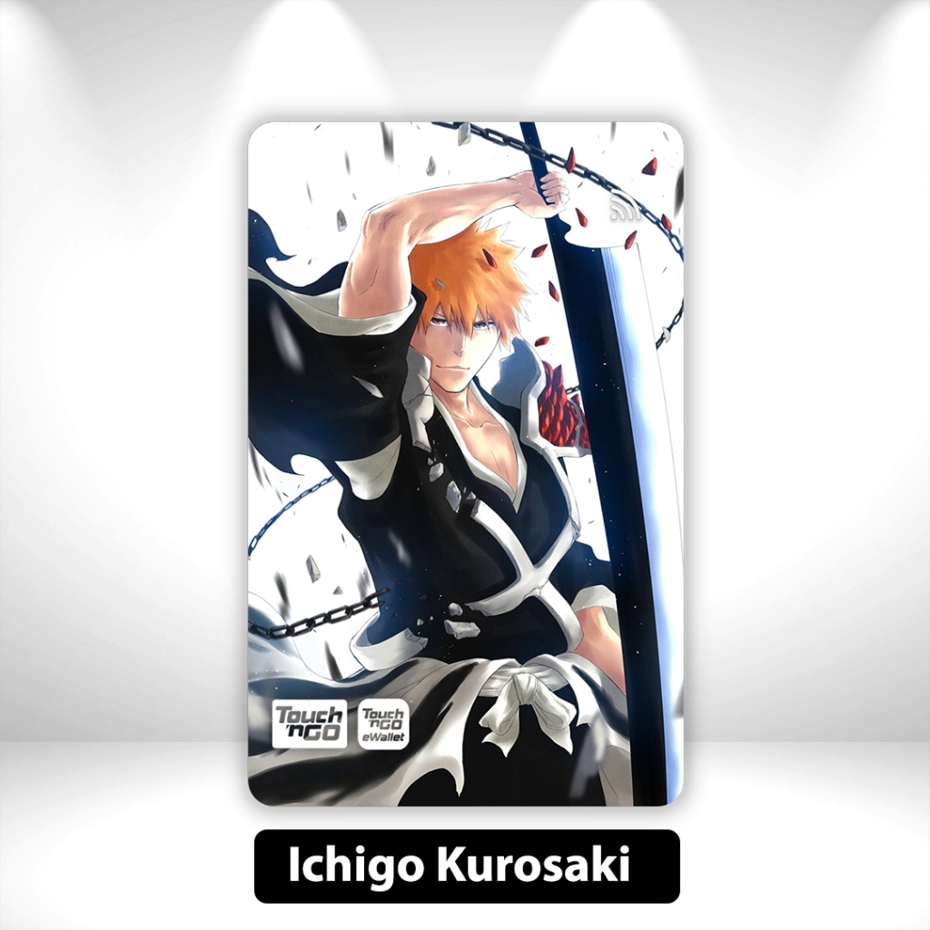 [Bleach] Ichigo Kurosaki - สติ๊กเกอร์ TNG สติ๊กเกอร์ NFC Card Skincard Bleach โดย Sticko Manga Touch