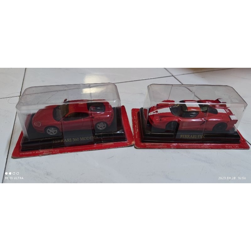IXO 1/43 แบรนด์ญี่ปุ่น ferrari FXX FXXK F1 race supercar 360 modena ท้าทาย stradale 575m maranello