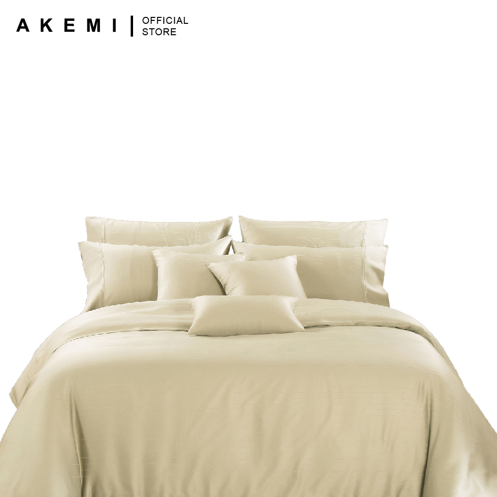 Akemi TENCELTM Modal Earnest Fitted Sheet Set 880TC - Keeran (ซุปเปอร์ซิงเกิล / ควีน / คิง)