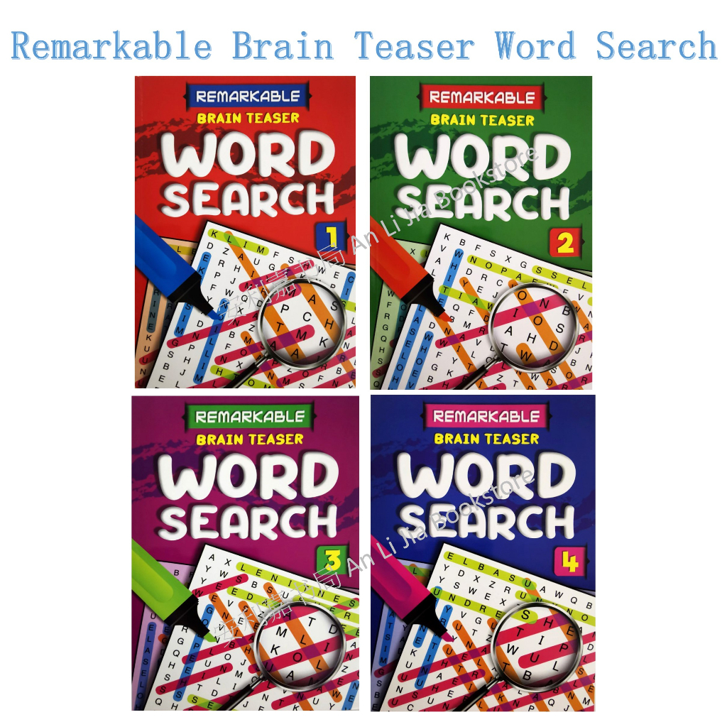 <ALJ> MTM Remarkable Brain Teaser Word Search Series