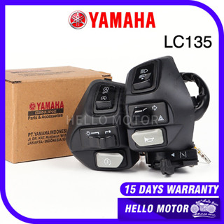 สวิตช์สัญญาณคู่ เปิด ปิด ซ้าย สําหรับ Yamaha LC135 V1-V7 EGO S EGO SOLARIZ LAGENDA 115 Enjin