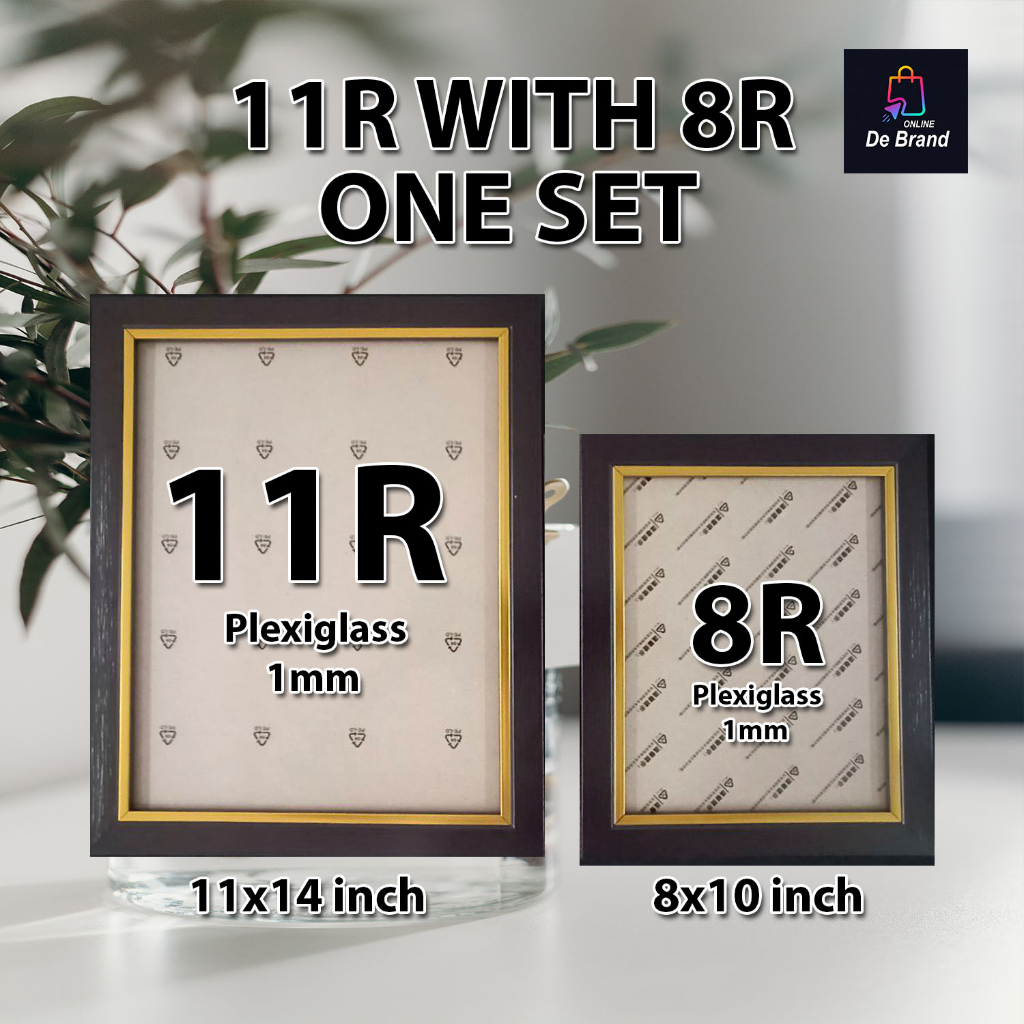 University Konvo Frame 11x14 & 8x10 Photo Frame l Plexiglass 1mm l Graduation