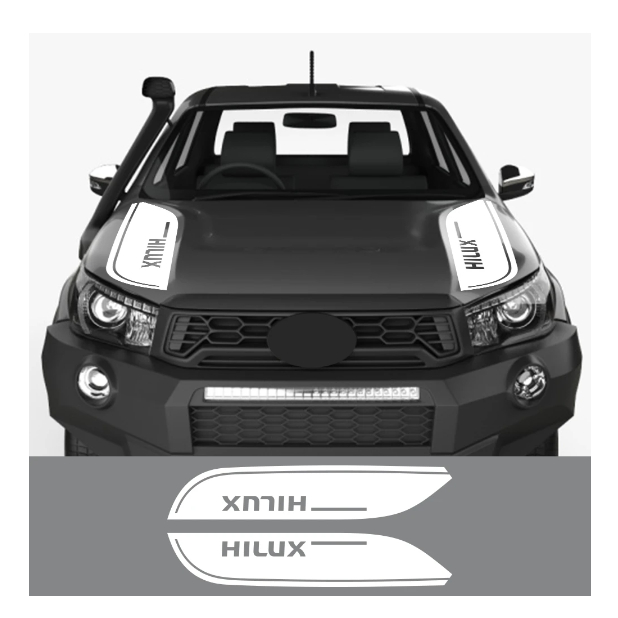 สติ๊กเกอร์ Toyota Hilux Revo Vigo ฮูด