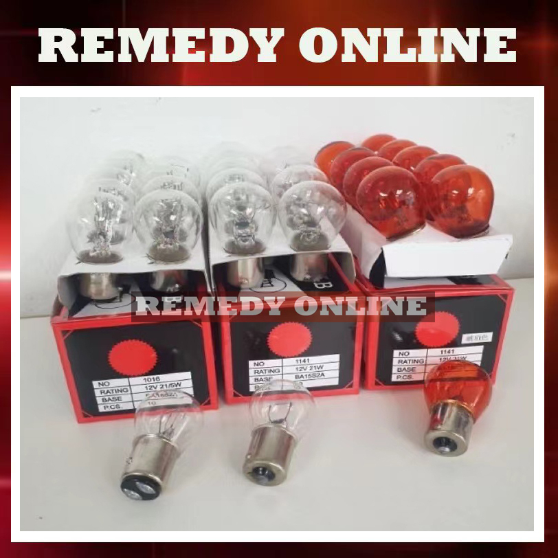 1PC 1016 ( 2 LEG ) 1141 ( 1LEG ) 12V 21W/5W BULB