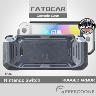 Fatbear RUGGED ARMOR เคสกันกระแทก กันตก สําหรับ Nintendo Switch OLED Switch Lite