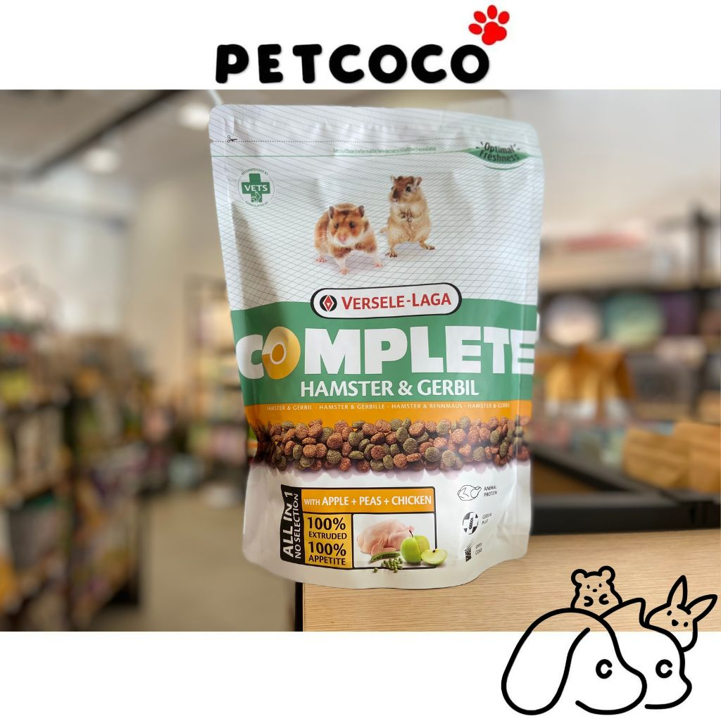 PetCoCoCo 🐾 Versele Laga Complete Hamster & Gerbil 500g/Belgium Versailles อาหารหนูแฮมสเตอร์โภชนาการ