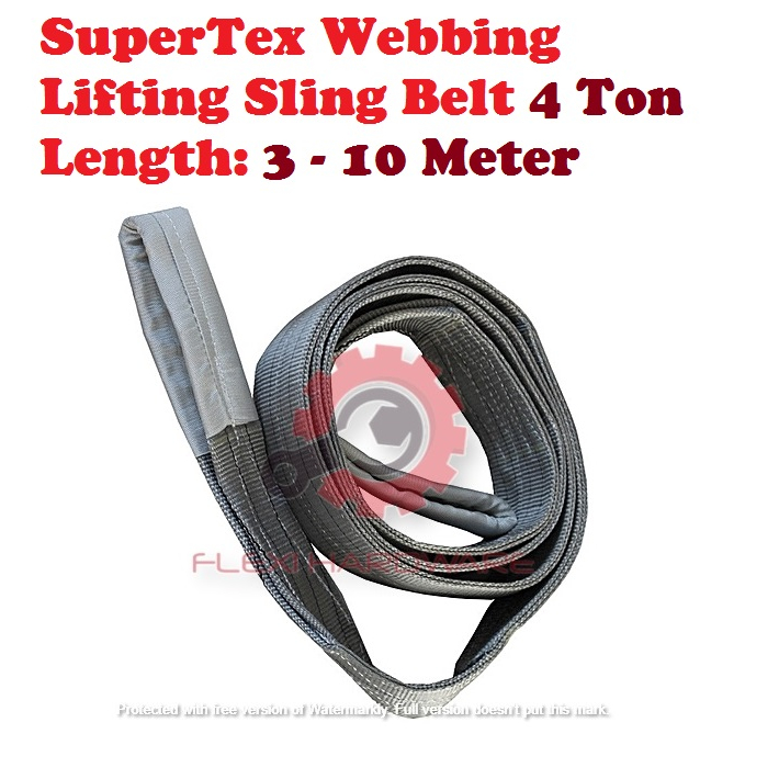 SuperTex Webbing Lifting Sling Belt 4 ตัน