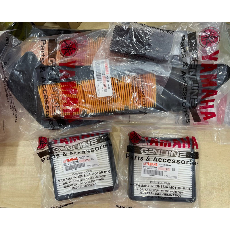 YAMAHA X MAX XMAX 250 AIR FILTER AIR CLEANER B74 WE445-00 CVT FILTER PULLEY FILTER B74 E5407 -00