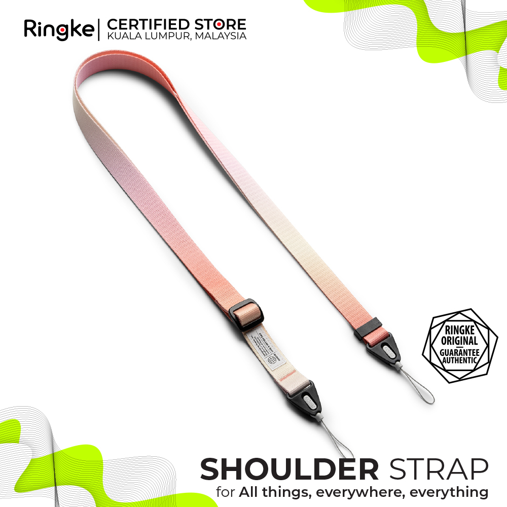 RINGKE LANYARD SHOULDER STRAP ออกแบบมาสําหรับเคสสมาร์ทโฟน, คีย์, กล้อง & ID QuikCatch ปรับ Crossbody Neck Str