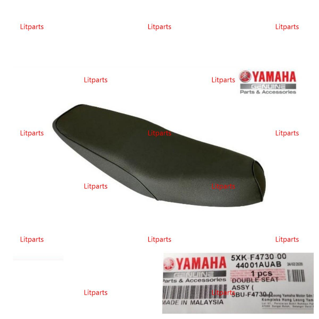 Y125 125Z Y125ZR Double Seat Assy Cushion Kushion Kusyen Dudukusion Kusion 5XK-F4730-00 5BU
