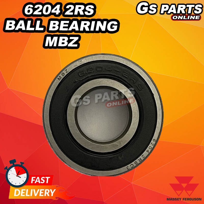 6204 2RS BALL BAERING MBZ / 6204 NACHI / 6204 2NSE9 BEARING BEARING / 6204 C3 BEARING FAG GS PARTS