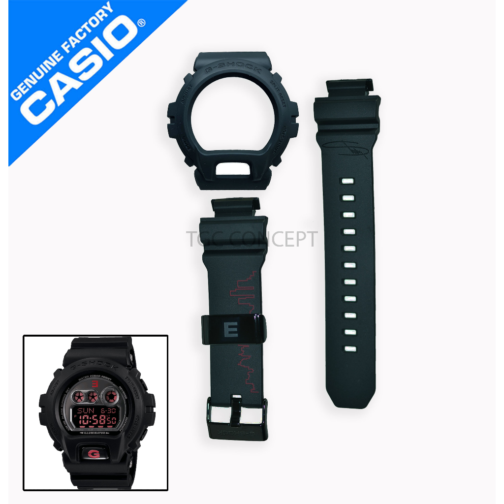 BAND BEZEL REPLACEMENT PART G-SHOCK GD-X6900MNM-1 GDX6900M-1 GD-X6900 GDX6900 EMINEM !
