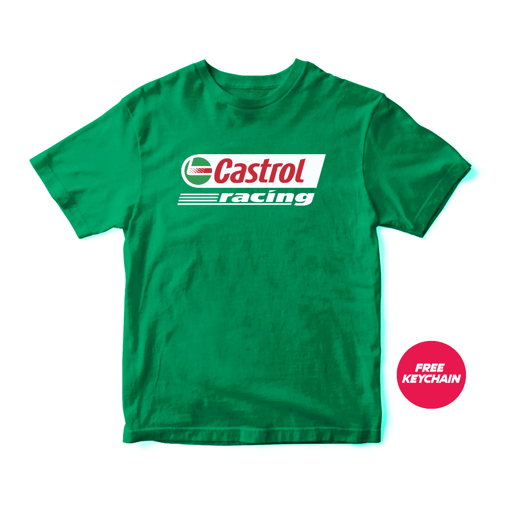 เสื้อยืด Castrol Racing Cotton 100%