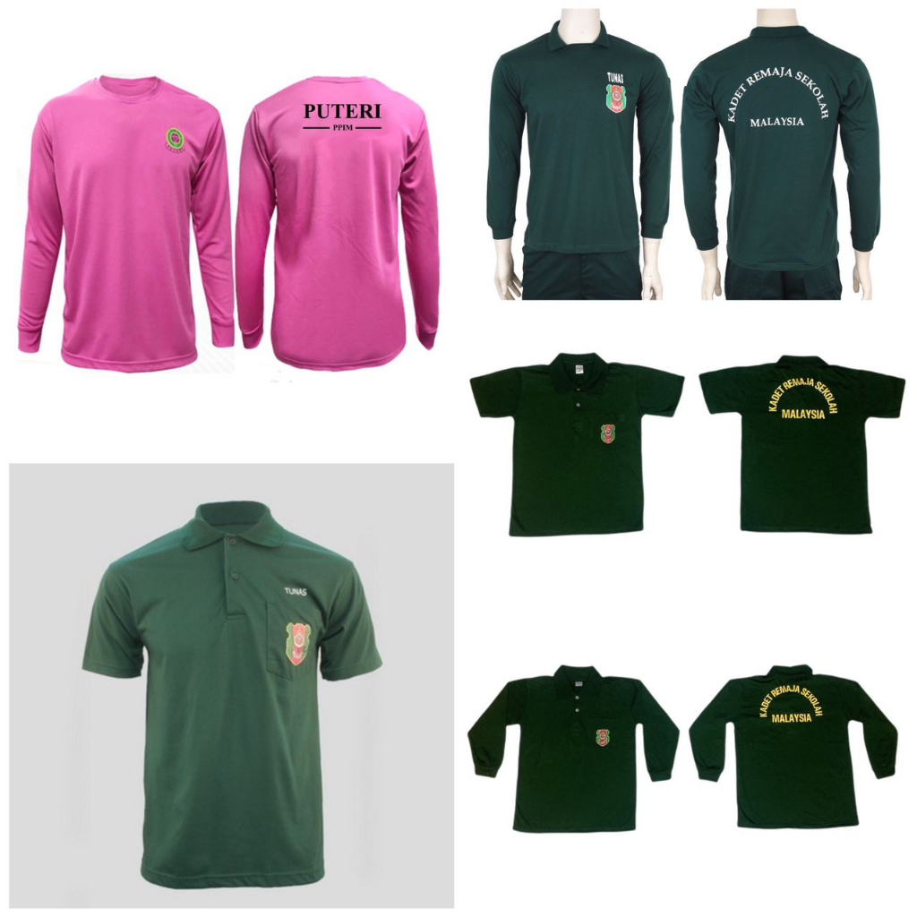 เสื้อยืด UNIFORM TUNAS KRS UNIFORM PRINCESS ISLAM UNIFORM CADET TEENAGERS SCHOOL UNIFORM CHOOL UNIFO