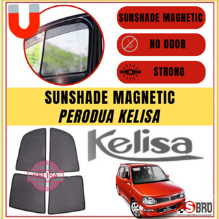 Perodua Kelisa ม่านบังแดดแม่เหล็ก ป้องกันแสงสะท้อน สําหรับรถยนต์ 4 ชิ้น