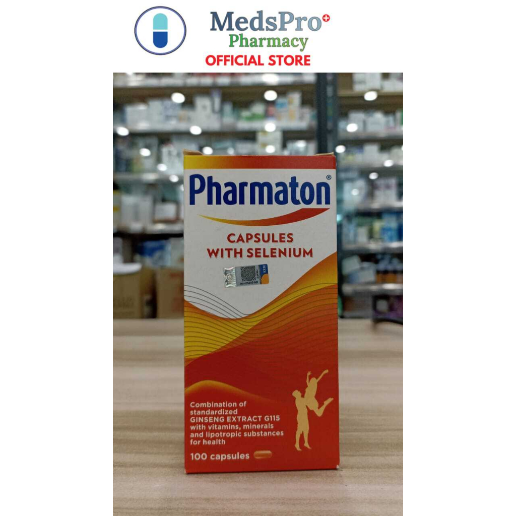 Pharmaton CAPSULES WITH SELENIUM 100S (EXP: 1/2026)