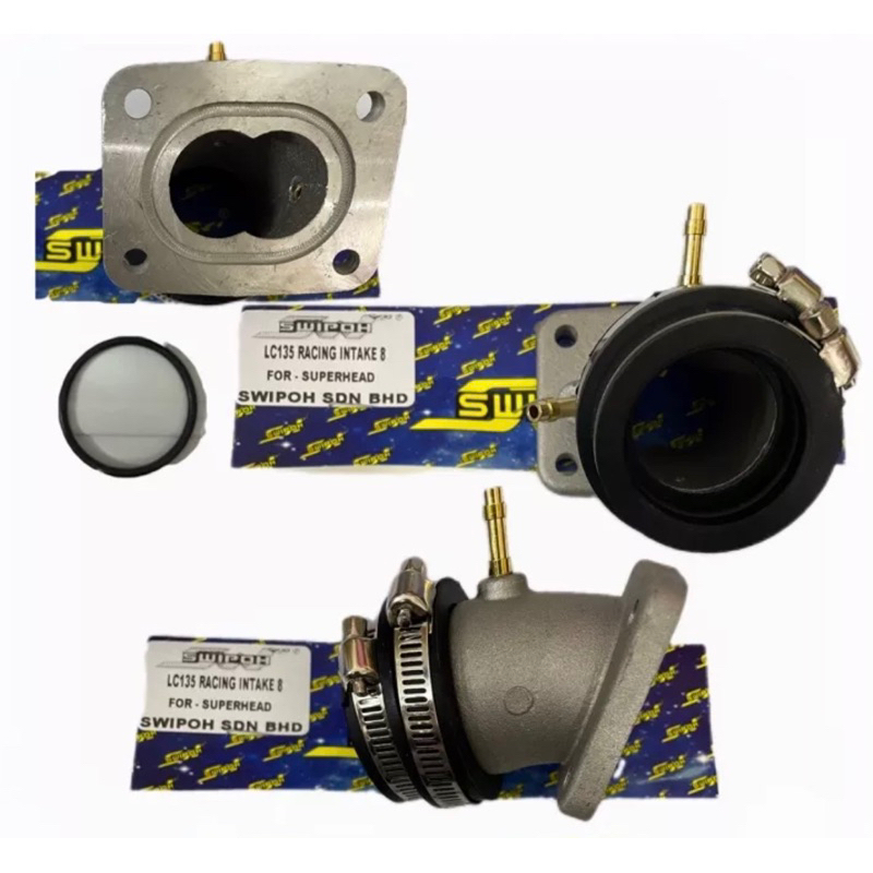 SWIPOH LC135 RACING INTAKE 8 สําหรับ SUPERHEAD