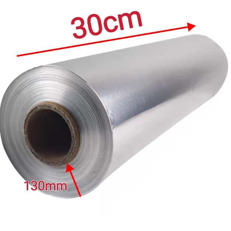 300mmx300m พร้อมเครื่องตัด.CRYSTAL wrap CrystalWrap อลูมิเนียมฟอยล์ / HEAVY DUTY