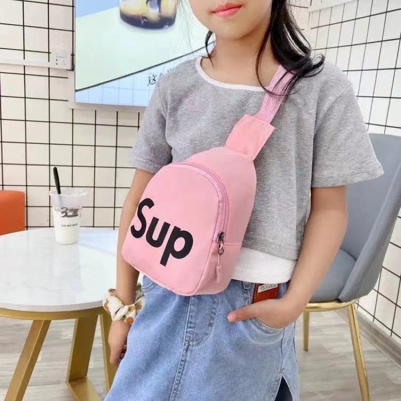 CROSSBODY SLING BAG KIDS GIRL BOY CHILDREN BAG น่ารัก
