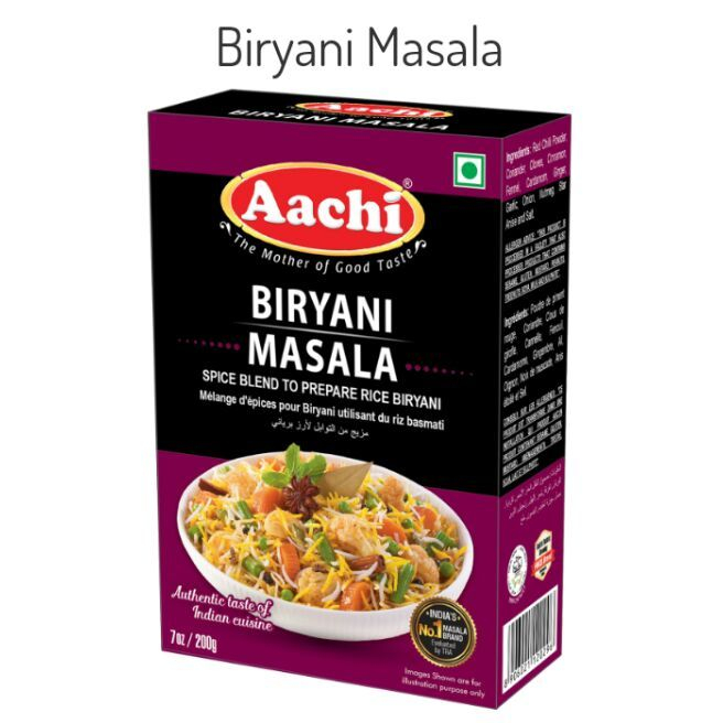 AACHI BRIYANI MASALA 100GMS/ REMPAH BERIYANI AACHI 100GMS