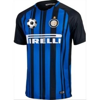 เสื้อกีฬาแขนสั้น ลายทีม Intermilan Home 2017/18