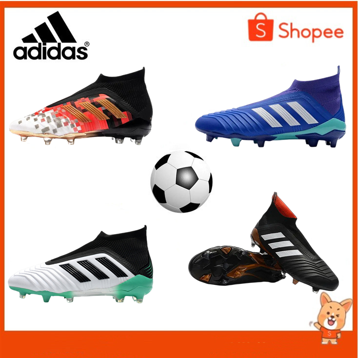 【จัดส่งใน 3 วัน】Adidas Predator 18+x Pogba FG รองเท้าฟุตบอล Kasut Bola Sepak รองเท้าสตั๊ด