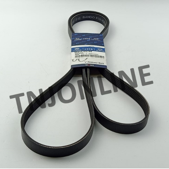 FAN BELT-HYUNDAI SANTAFE 2013Y 2.4 (25212-2G760) (6PK2124)