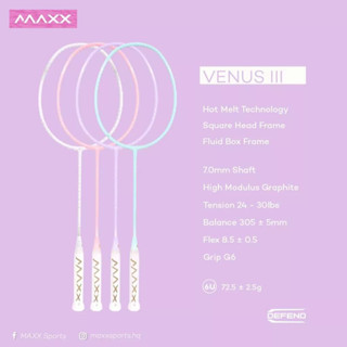 Maxx ไม้แบดมินตัน VENUS III