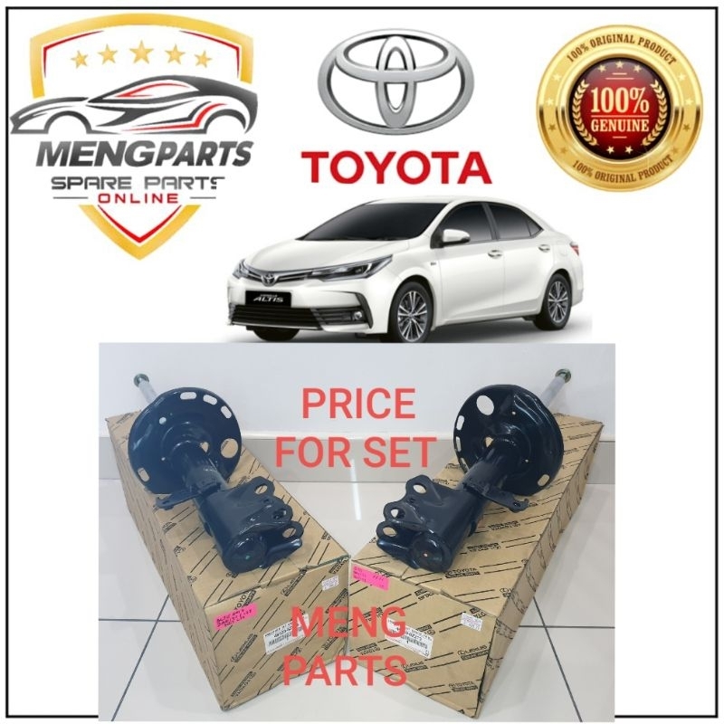 TOYOTA ALTIS ZRE171 ZRE172 ZRE173 2014Y-2019Y ด้านหน้า ABSORBER DEPAN *PRICE สําหรับ SET* 48510-8Z21