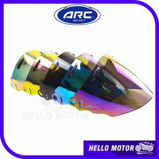 Arc RITZ visor (SMOKE visor ltd หมวกกันน็อคเปิดหน้า หมวกกันน็อค pelindung matahari terbuka