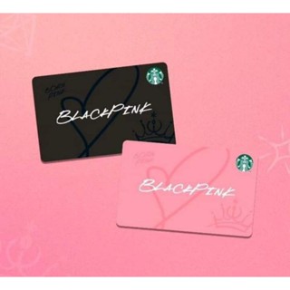 Starbucks การ์ด BlackPink