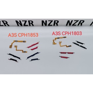 Op A3S {CPH1803 CPH1853} OP A12E ปุ่มเปิด ปิด และลดเสียง และริเบน