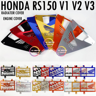 ฝาครอบหม้อน้ํา และหม้อน้ํา แบบอัลลอย สําหรับ HONDA RS150 V1 V2 V3 RS 150R