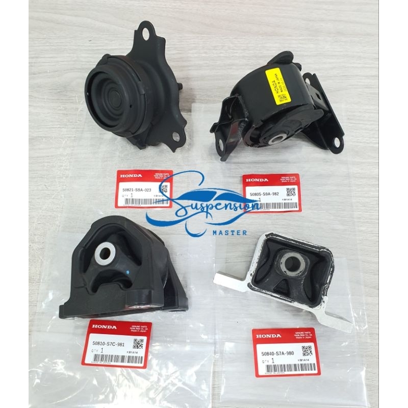 ชุด 4 IN 1 - ชุดติดตั้งเครื่องยนต์ - HONDA STREAM S7A 2.0 L K20A I-VTEC AUTO 2000 - 2006 (RN3)