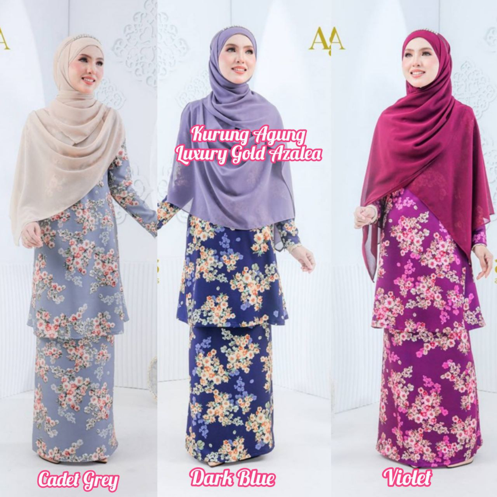 Jw KURUNG AGUNG LUXURY GOLD LINE (ตัด Riau - กํามะหยี่เครป) ร่วมรัก Azalea & Sakura Ibu / ผู้ใหญ่โดย